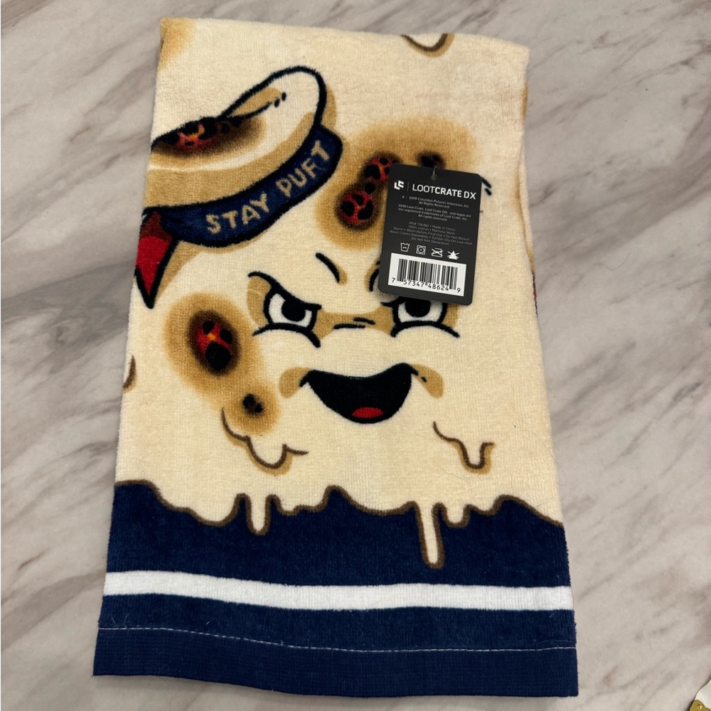 Stay Puft Marshmallow Kitchen Towel